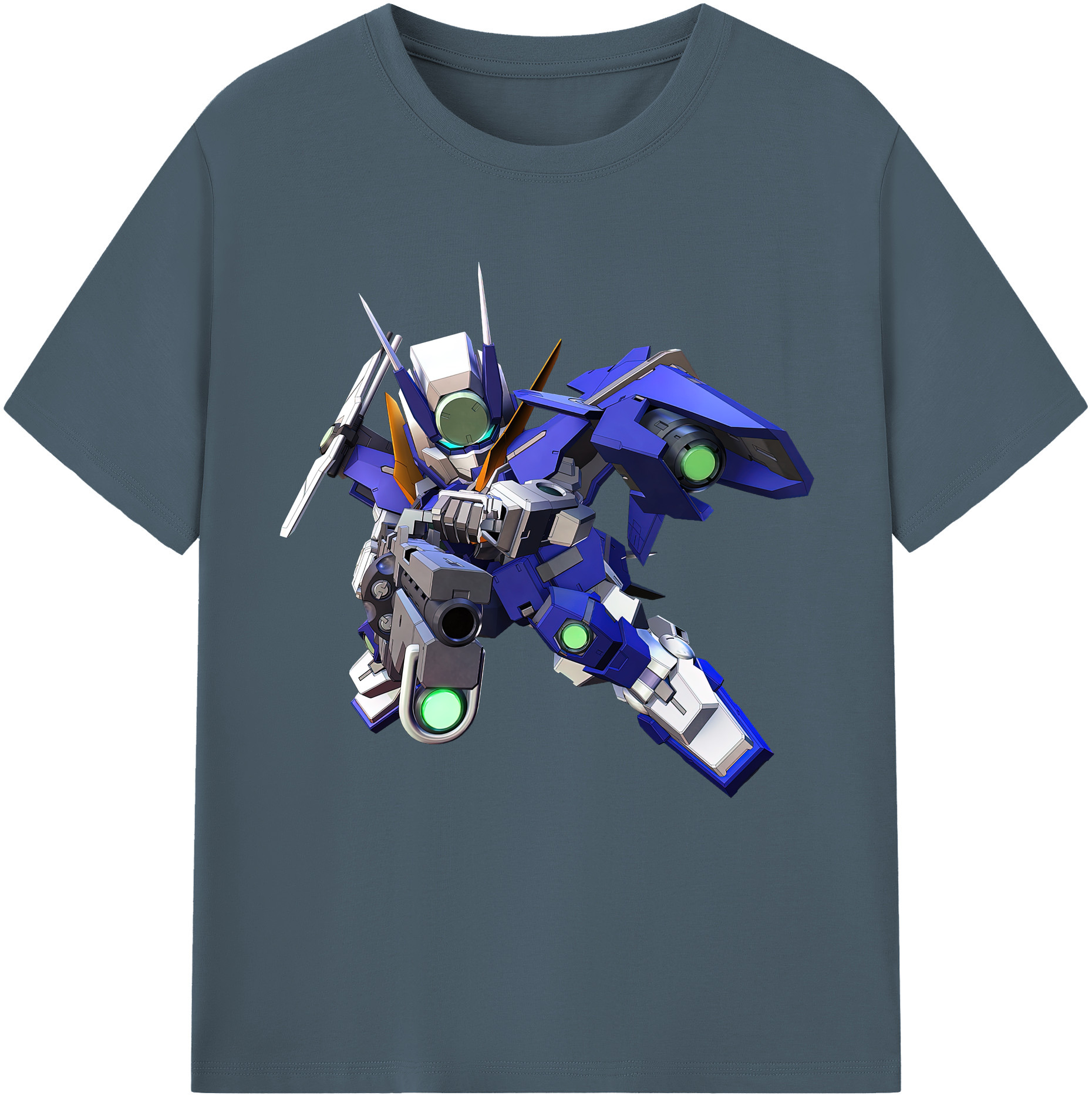（画像用） 機動戦士ガンダム Mobile Suit Gundam 綿100％半袖Tシャツ（フロントプリント）